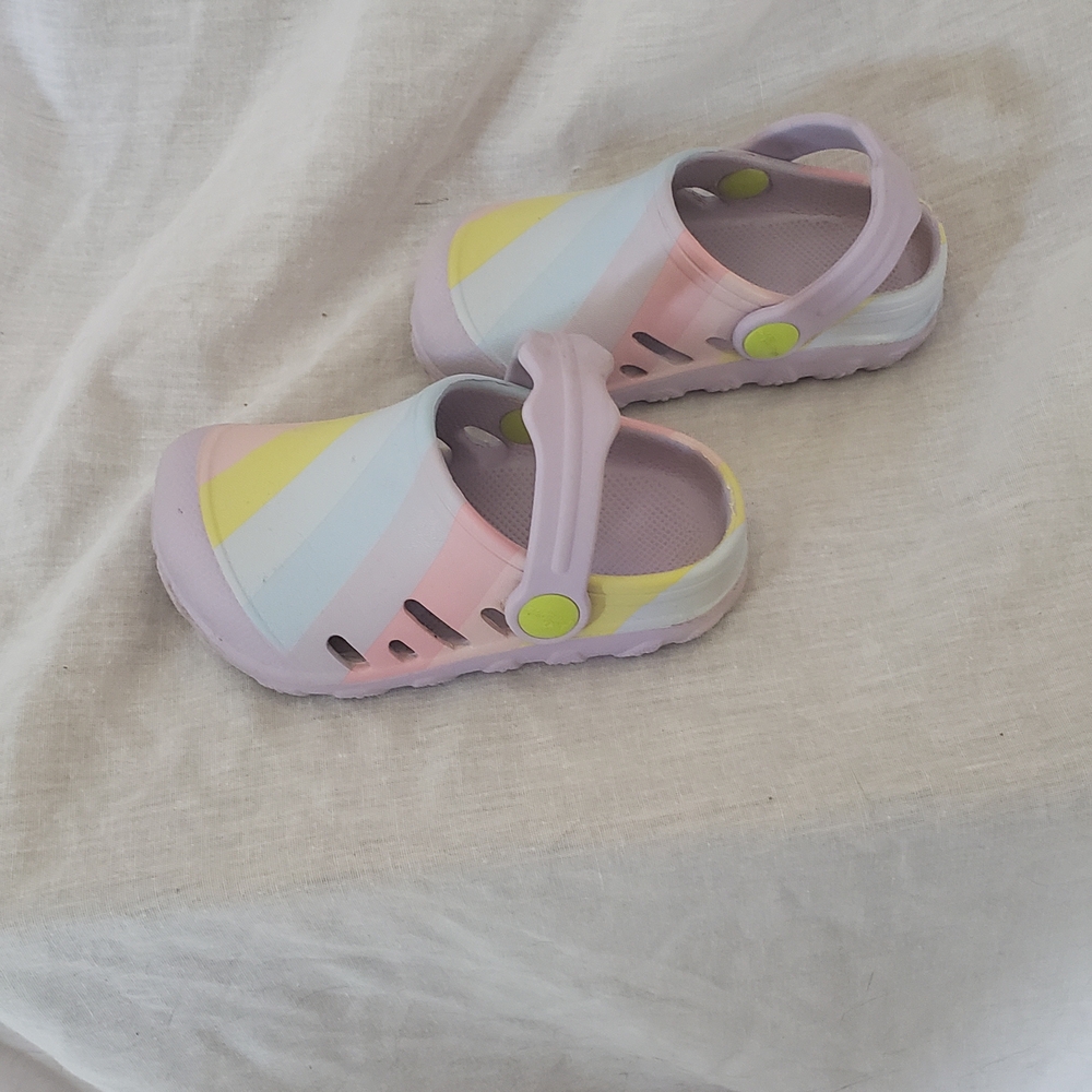 Source Unknown Pastel Kids Sandals